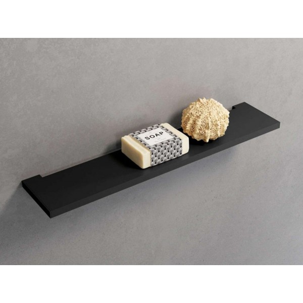 Sponge box material: Solid Surface Double-mounted flat Single 30x9,7, color: Black surface: Matt Shower baskets Sponge box material: Solid Surface Double-mounted flat Single 30x9,7, color: Black surface: Matt Shower baskets