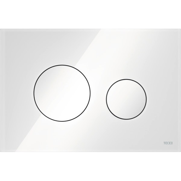 Πλακέτα εντοιχιζόμενου καζανακίου από κρύσταλλο διπλής ενέργειας μηχανικά, χρώμα: Λευκό επιφάνεια: Γυαλιστερή Πλακέτες Πλακέτα εντοιχιζόμενου καζανακίου από κρύσταλλο διπλής ενέργειας μηχανικά, χρώμα: Λευκό επιφάνεια: Γυαλιστερή Πλακέτες