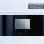 Flush wall plates for concealed cistern anti-fingerprint dual flush valve material: Inox Mechanical with string, color: Chrome surface: Brushed Flush plates Flush wall plates for concealed cistern anti-fingerprint dual flush valve material: Inox Mechanical with string, color: Chrome surface: Brushed Flush plates