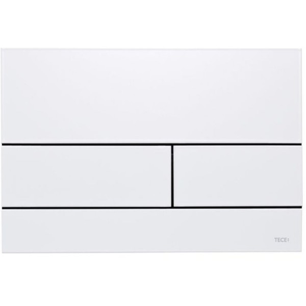 Flush wall plates for concealed cistern dual flush valve material: Metal Mechanical with string, color: White surface: Glossy Flush plates Flush wall plates for concealed cistern dual flush valve material: Metal Mechanical with string, color: White surface: Glossy Flush plates