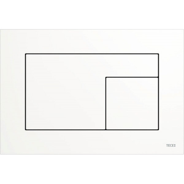 Flush wall plates for concealed cistern Bianco Kos / White, anti-fingerprint dual flush valve material: Fenix Mechanical with string, color: White surface: Matt Flush plates Flush wall plates for concealed cistern Bianco Kos / White, anti-fingerprint dual flush valve material: Fenix Mechanical with string, color: White surface: Matt Flush plates