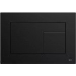 Flush wall plates for concealed cistern Nero Ingo / Black, anti-fingerprint dual flush valve material: Fenix Mechanical with string, color: Black surface: Matt Flush plates Flush wall plates for concealed cistern Nero Ingo / Black, anti-fingerprint dual flush valve material: Fenix Mechanical with string, color: Black surface: Matt Flush plates