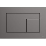 Flush wall plates for concealed cistern Grigio Londra / Anthracite, anti-fingerprint dual flush valve material: Fenix Mechanical with string, color: Grey surface: Matt Flush plates Flush wall plates for concealed cistern Grigio Londra / Anthracite, anti-fingerprint dual flush valve material: Fenix Mechanical with string, color: Grey surface: Matt Flush plates