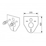 Built-in cascade soundproofing system Parts
