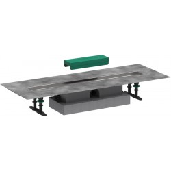 Shower channel Universal, 70cm material: Inox 70cm, color: Chrome