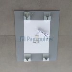 Καθρέπτης, σχήμα: Ορθογώνιο 50x61,5 από κρύσταλλο χωρίς πλαίσιο