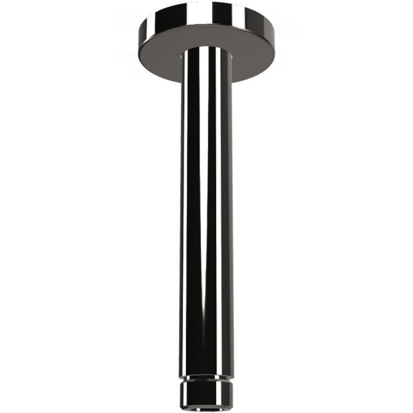 Arm 15cm Ceiling-mounted material: Brass, color: Black surface: Glossy Shower arms Arm 15cm Ceiling-mounted material: Brass, color: Black surface: Glossy Shower arms