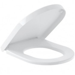 Κάλυμμα λεκάνης soft closing Wrapover Stone White (ματ), χρώμα: Λευκό