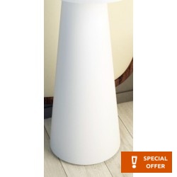 Κολώνα επιδαπέδια PE, 30x75, solid surface, χρώμα: Λευκό Κολώνες νιπτήρων