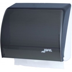 Paper toweling 26,5x25x18 material: ABS, color: Black surface: Matt Kleenex dispensers