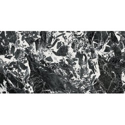 Floor tiles 59,7x119,6 Italy, style: marble 1st choice rettificato surface: Matt, hue: White/Black