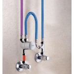 Switch material: Brass, color: Chrome surface: Glossy Angle valves