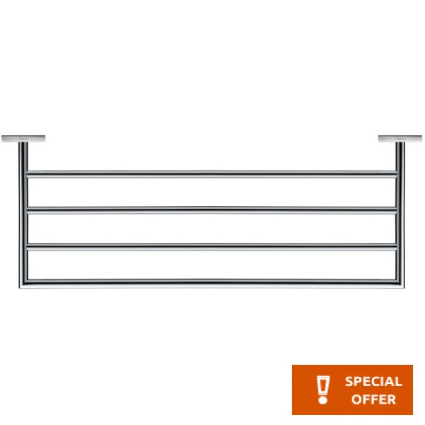 Shelve for towel 60x24 material: Brass Wall-hung, color: Chrome surface: Glossy Shelves for towels