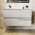 Βάση επίπλου με νιπτήρα 100x46x60 από ξύλο συνθετικό επίτοιχου τύπου με 1 νιπτήρα solid surface Ivory, χρώμα: Ξύλο Δρυς Βάσεις επίπλου με νιπτήρα Βάση επίπλου με νιπτήρα 100x46x60 από ξύλο συνθετικό επίτοιχου τύπου με 1 νιπτήρα solid surface Ivory, χρώμα: Ξύλο Δρυς Βάσεις επίπλου με νιπτήρα