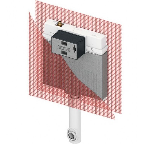 Concealed cistern for wall-mounted toilet for plasterboard wall Without Frame Concealed cisterns for wall-mounted WC