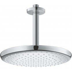Shower head Ceiling-mounted 25x25 material: ABS, style: 1 spray, color: Chrome surface: Glossy