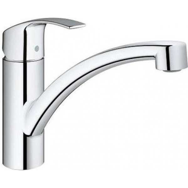 Kitchen tap Deck-mounted material: Brass Low, color: Chrome surface: Glossy Deck-mounted Kitchen tap Deck-mounted material: Brass Low, color: Chrome surface: Glossy Deck-mounted