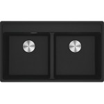 Sink Granite 86x51 free nested 2 cabinet, color: Black Granite Sink Granite 86x51 free nested 2 cabinet, color: Black Granite