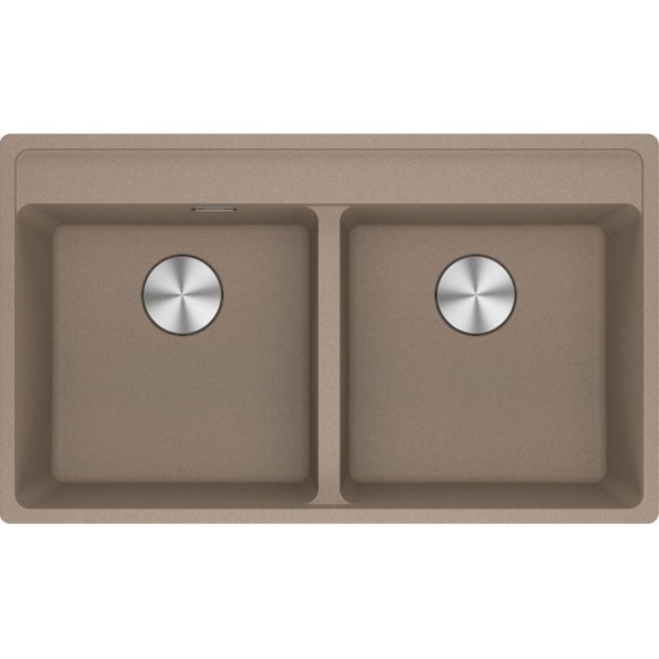 Sink Granite 86x51 free nested 2 cabinet oyster, color: Brown Granite Sink Granite 86x51 free nested 2 cabinet oyster, color: Brown Granite