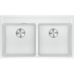 Sink Granite 86x51 free nested 2 cabinet polar white, color: White Granite Sink Granite 86x51 free nested 2 cabinet polar white, color: White Granite