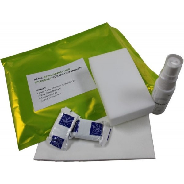 Καθαριστικό κουζίνας νεροχυτών Σετ 2 Easy Care ταμπλέτες Easy Care Balm, 2 πανάκια, 1 Magic Sponge Καθαριστικά νεροχυτών