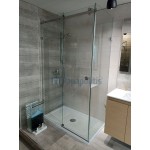 Shower enclosure Rectangle 70x120x200 8mm sliding surface: Glossy, color: Chrome Rectangular