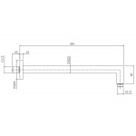 Shower head Wall-mounted 30x30 material: ABS, style: 1 spray, color: Chrome surface: Glossy Overhead showers Shower head Wall-mounted 30x30 material: ABS, style: 1 spray, color: Chrome surface: Glossy Overhead showers