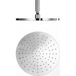 Κεφαλή ντους οροφής 20x20 από ABS 1 ροής & βραχίονα 10cm, χρώμα: Χρωμέ επιφάνεια: Γυαλιστερή Κεφαλές ντους