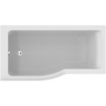Bathtub Offset 150x80 material: Acrylic left surface: Glossy, color: White Offset