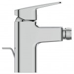 Bidet mixer material: Brass, color: Chrome surface: Glossy Deck-mounted