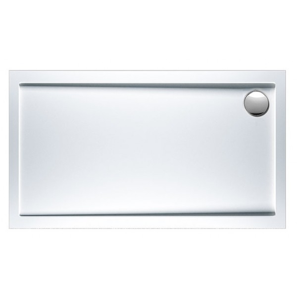 Shower tray Rectangular 140x80x5 material: Acrylic, color: White surface: Glossy Rectangular Shower tray Rectangular 140x80x5 material: Acrylic, color: White surface: Glossy Rectangular