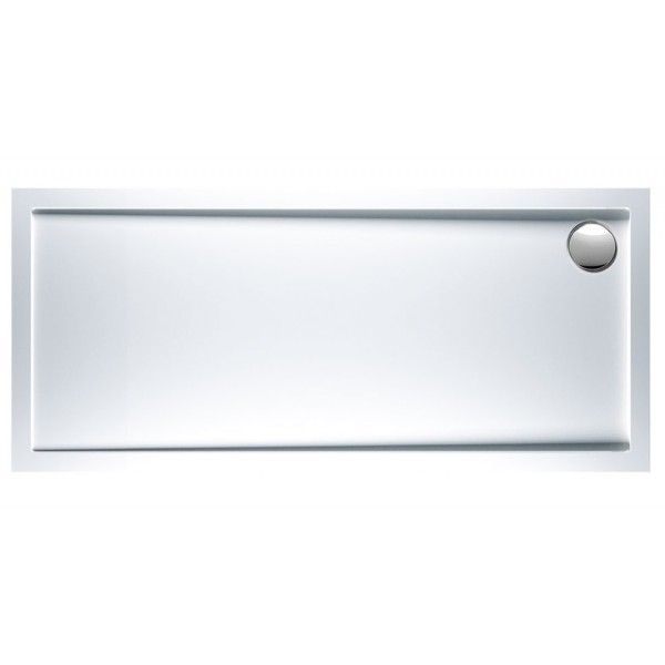 Shower tray Rectangular 160x80x5 material: Acrylic, color: White surface: Glossy Rectangular Shower tray Rectangular 160x80x5 material: Acrylic, color: White surface: Glossy Rectangular