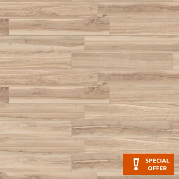 Floor tiles 19,8x119,8 Italy 9,5mm, style: wood 1st choice rettificato surface: Matt, hue: Beige Plain tiles