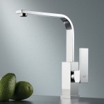 Kitchen tap Deck-mounted material: Brass, color: Chrome surface: Glossy Deck-mounted