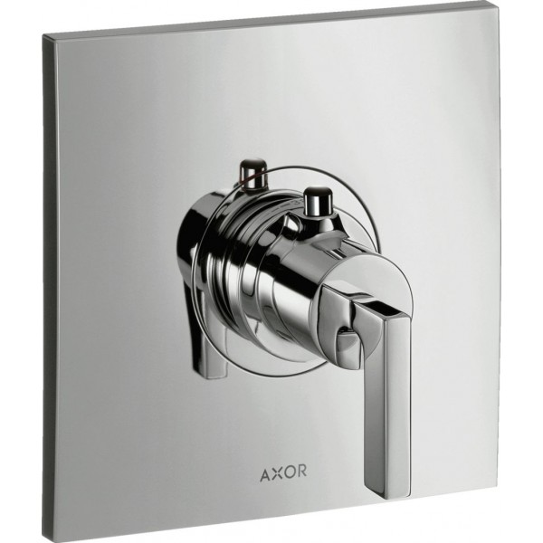 Thermostat for tap external part 1 way material: Brass HighFlow surface: Glossy, color: Chrome Thermostats