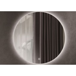 Mirror, shape: Round 90x90 material: Crystal, color: No color Mirrors