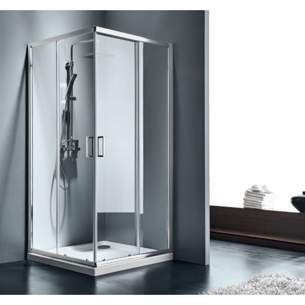 Shower enclosure Rectangle 120x70x180 5mm sliding surface: Glossy, color: Chrome Rectangular Shower enclosure Rectangle 120x70x180 5mm sliding surface: Glossy, color: Chrome Rectangular