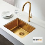 Νεροχύτης ανοξείδωτος 50x40 από inox επιφάνεια: Βουρτσισμένη χωρίς πάγκο υποκαθήμενος, 1 γούρνα (54x44cm) brushed gold PVD, χρώμα: Χρυσό Ανοξείδωτοι Νεροχύτης ανοξείδωτος 50x40 από inox επιφάνεια: Βουρτσισμένη χωρίς πάγκο υποκαθήμενος, 1 γούρνα (54x44cm) brushed gold PVD, χρώμα: Χρυσό Ανοξείδωτοι