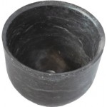 Washbasin Free standing 42x42x35 material: Marble Without hole Without overflow, color: Grey surface: Matt Free standing
