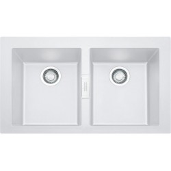Sink Synthetic 86x50 free nested 2 cabinet, color: White Synthetic