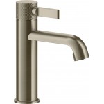 Wash basin tap Deck-mounted material: Brass mixer Without waste Μ size, color: Chrome surface: Brushed Deck-mounted Wash basin tap Deck-mounted material: Brass mixer Without waste Μ size, color: Chrome surface: Brushed Deck-mounted