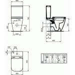 Flushing cistern Low level pressure, color: White Flushing cistern Low level pressure, color: White Close-coupled toilets cisterns