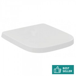 Toilet-seat soft closing, style: Wrapover, color: White Toilet seats & covers