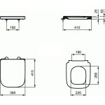 Κάλυμμα λεκάνης Wrapover, χρώμα: Λευκό Καλύμματα