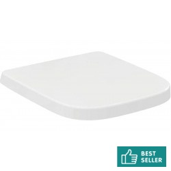 Toilet-seat, style: Wrapover, color: White Toilet seats & covers