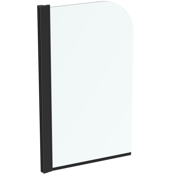 Καμπίνα μπανιέρας ευθύγραμμη 80x140 5mm σταθερή επιφάνεια: Ματ, χρώμα: Μαύρο Ευθύγραμμες Καμπίνα μπανιέρας ευθύγραμμη 80x140 5mm σταθερή επιφάνεια: Ματ, χρώμα: Μαύρο Ευθύγραμμες