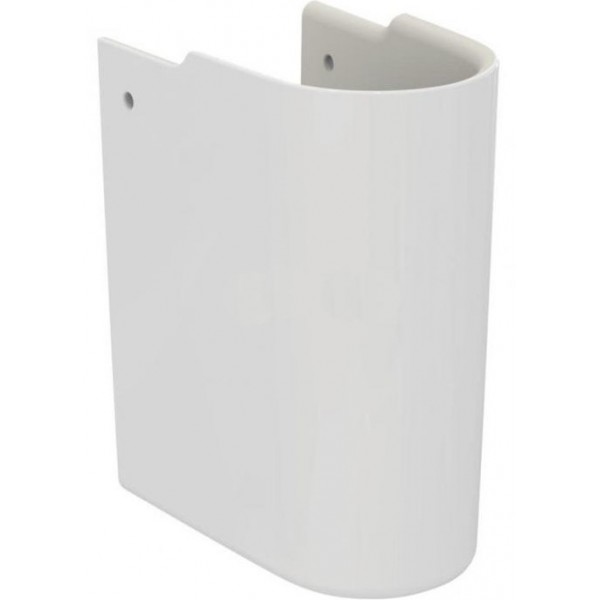 Pedestal Wall-mounted, color: White Pedestals