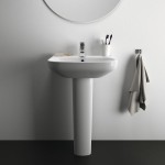 Pedestal Floor standing, color: White Pedestals