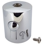 Λαβή μπαταρίας θερμοστατικής, χρώμα: Χρωμέ Λαβές μπαταριών