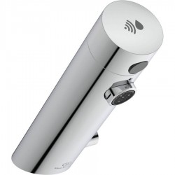 Wash basin tap Deck-mounted electronic material: Brass Without waste Μ size, color: Chrome surface: Glossy Deck-mounted